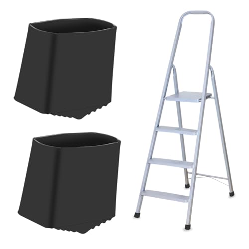 DIYEAH 3 Sätze rutschfeste Leiterfüße Gummifüße Für Klappleitern Schutzkappen Für Stabilität Und Passend Für Standard Treppenleitern 2 Stück * 3 von DIYEAH