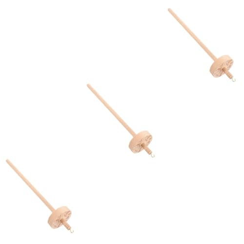 DIYEAH 3 Stück Holz Garnspindel Handgeschnitztes Werkzeug für Anfänger Rotierender Spulenhalter für DIY Nähprojekte und Garnorganisation Leicht und Tragbar Langlebig Hochwertigem Holz DIYEAH 3 Stück Holz Garnspindel Handgeschnitztes Werkzeug für Anfänger Rotierender Spulenhalter für DIY Nähprojekte und Garnorganisation Leicht und Tragbar Langlebig Hochwertigem Holz von DIYEAH