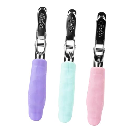 DIYEAH 3 Stück Rundloch-lochstanzer Handlochstanzer mit Ergonomischem Griff Vielseitiger Papierlocher für Notizbücher Ordner Bastelprojekte Büro Heimgebrauch in Pastell-grün Rosa und Lila DIYEAH 3 Stück Rundloch-lochstanzer Handlochstanzer mit Ergonomischem Griff Vielseitiger Papierlocher für Notizbücher Ordner Bastelprojekte Büro Heimgebrauch in Pastell-grün Rosa und Lila von DIYEAH