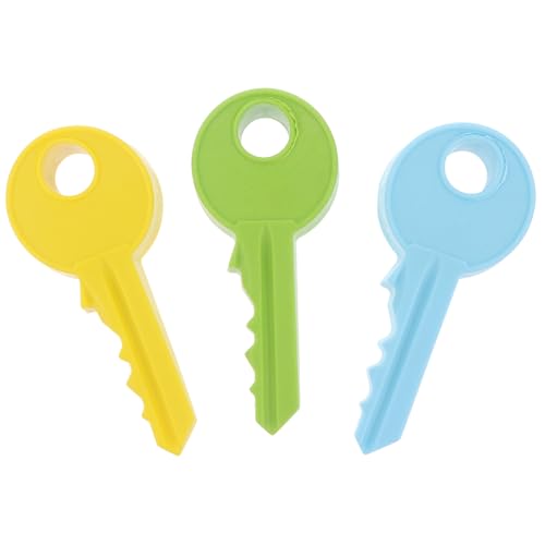 DIYEAH 3 Stück Schlüssel silikon Türstopper mit Einklemmschutz Windstopper Funktion Türkeil für Zuhause Verhindert Türschäden und Fingerschleifen Rutschfest und Schonend Zufällige Farbe von DIYEAH