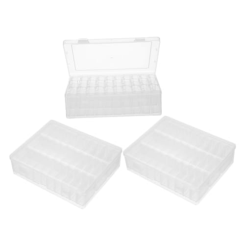 DIYEAH 3 Stück Transparente Aufbewahrungsboxen mit Fächern Plastik Organizer für Schmuck Bastelbedarf und Büromaterial Praktische Sortierbox für Vielseitige Nutzung DIYEAH 3 Stück Transparente Aufbewahrungsboxen mit Fächern Plastik Organizer für Schmuck Bastelbedarf und Büromaterial Praktische Sortierbox für Vielseitige Nutzung von DIYEAH