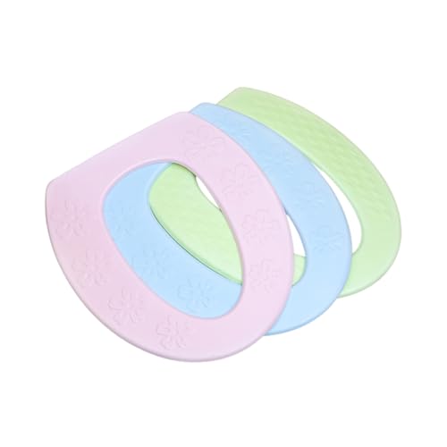 DIYEAH 3 Stück Wasserdichte Toilettensitzauflagen für Jahreszeiten Selbstklebend Kalteisolierend Rutschfest Weiche Sitzkissen in Grün Blau DIYEAH 3 Stück Wasserdichte Toilettensitzauflagen für Jahreszeiten Selbstklebend Kalteisolierend Rutschfest Weiche Sitzkissen in Grün Blau von DIYEAH