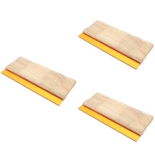 DIYEAH 3 Teiliger Schaber Multifunktionsgerät LED Küchenausgießer Teeständer Altmodische Säcke Teetassensieb Löschbare Tafel Planet Luftdichtes Kleines Tablett Matrizendeckel Gummi von DIYEAH