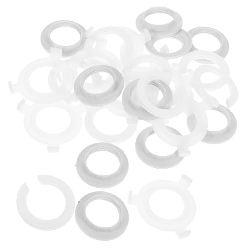 DIYEAH 30 Stück Teiliges Lampenschirm-adapterring Lampenfassung Adapter Lampenhalter Zubehör Kompatibel Robust Langlebig für Lichtinstallationen von DIYEAH