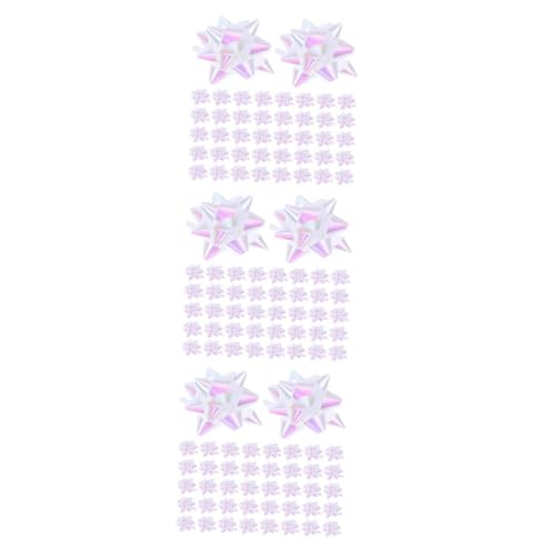 DIYEAH 300 Stck. Stern Pull Bows Langlebigem PP Material Weiße Geschenkschleifen für Geschenkverpackung Hochzeitsdeko Weihnachtsdeko Partydekoration Einfach Anzubringen und Vielseitig DIYEAH 300 Stck. Stern Pull Bows Langlebigem PP Material Weiße Geschenkschleifen für Geschenkverpackung Hochzeitsdeko Weihnachtsdeko Partydekoration Einfach Anzubringen und Vielseitig von DIYEAH