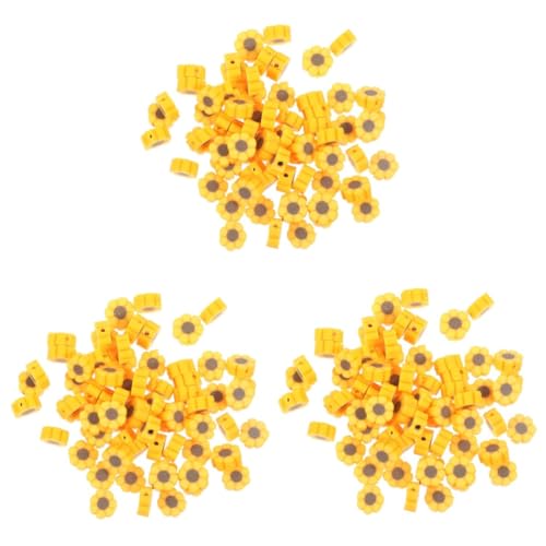 DIYEAH 300 Stk. Polymer Clay Perlen für DIY Schmuckherstellung Langlebige Lose Bastelperlen für Armbänder und Halsketten Kreative Handwerksperlen für Bastelfans von DIYEAH