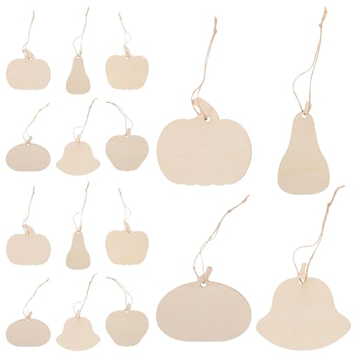 DIYEAH 36 Stück Unbehandelte Kürbisausschnitte aus Holz – Leere Hängende Holzscheiben mit Seil für Halloween, Erntedankfest, Herbsternte, Diy-bastelarbeiten DIYEAH 36 Stück Unbehandelte Kürbisausschnitte aus Holz – Leere Hängende Holzscheiben mit Seil für Halloween, Erntedankfest, Herbsternte, Diy-bastelarbeiten von DIYEAH