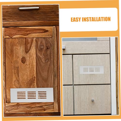 DIYEAH 4 STÜCKE Teiliges Lüftungsgitter mit Dickem Atmungsaktivem Mesh Vielseitig Einsetzbar für Schränke Küchen Badezimmer Einfache Montage Fördert Luftzirkulation und Frische in Wohn DIYEAH 4 STÜCKE Teiliges Lüftungsgitter mit Dickem Atmungsaktivem Mesh Vielseitig Einsetzbar für Schränke Küchen Badezimmer Einfache Montage Fördert Luftzirkulation und Frische in Wohn von DIYEAH