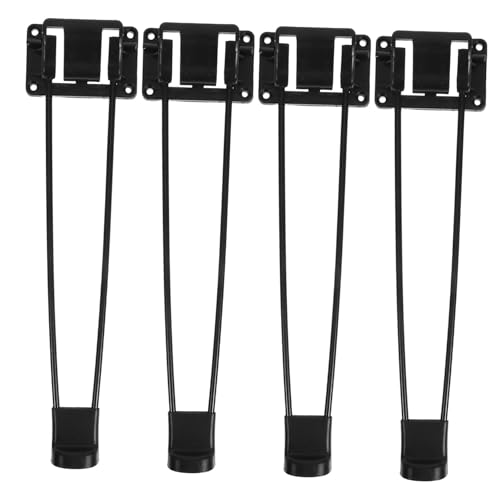 DIYEAH 4 STÜCKE Teiliges Set Metall Tischbeine Haarnadelbeine für Klapptische Stabile und Leichte Tischbeine für DIY Möbelprojekte für Camping und Outdoor Einsätze von DIYEAH