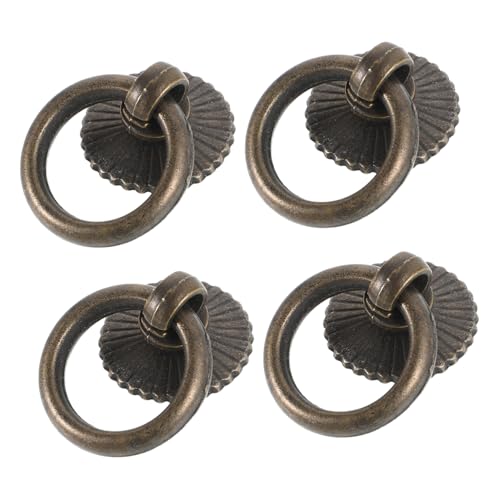 DIYEAH 4 STÜCKE Vintage Schubladengriffe Retro Bronze Drop Drawer Pulls aus Langlebiger Legierung für Kommode Kleiderschrank mit Ergonomischem Griff Vielseitig für Schlafzimmer DIYEAH 4 STÜCKE Vintage Schubladengriffe Retro Bronze Drop Drawer Pulls aus Langlebiger Legierung für Kommode Kleiderschrank mit Ergonomischem Griff Vielseitig für Schlafzimmer von DIYEAH
