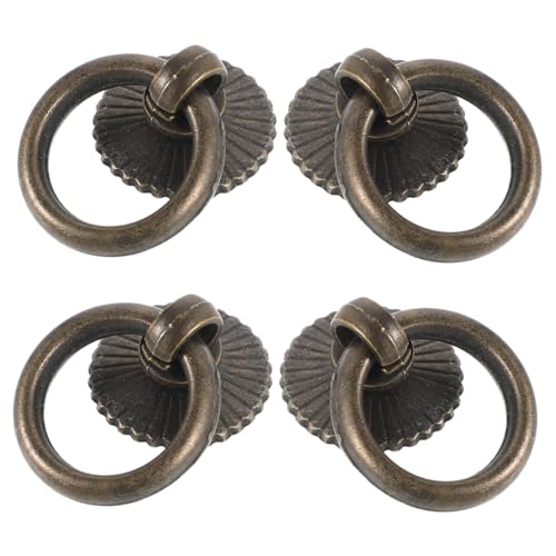 DIYEAH 4 STÜCKE Vintage Schubladengriffe Retro Bronze Ziehgriffe für Kommode Schrank Möbelknöpfe Langlebig Korrosionsbeständig Vielseitig für Schlafzimmer Wohnzimmer Kleiderschrank DIYEAH 4 STÜCKE Vintage Schubladengriffe Retro Bronze Ziehgriffe für Kommode Schrank Möbelknöpfe Langlebig Korrosionsbeständig Vielseitig für Schlafzimmer Wohnzimmer Kleiderschrank von DIYEAH