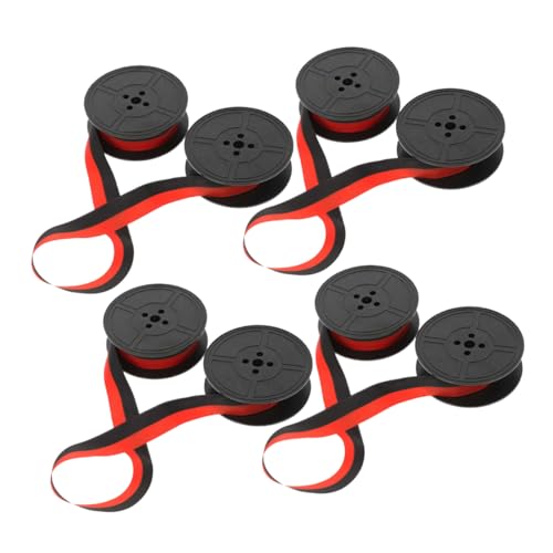 DIYEAH 4 Sets Schreibmaschinenbänder Tintenschreibmaschine Altmodische Bänder Schreiben Arbeiten Vintage Drucken Klares Schreibmaschinenband Universelles Schreibmaschinenband von DIYEAH