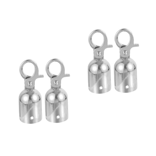 DIYEAH 4 Stck. Edelstahl Seilendkappen mit Haken Wetterfest Robuster Seilstopper für Outdoor Concierge Geländer und Schutzgeländer Einfache Montage DIYEAH 4 Stck. Edelstahl Seilendkappen mit Haken Wetterfest Robuster Seilstopper für Outdoor Concierge Geländer und Schutzgeländer Einfache Montage von DIYEAH