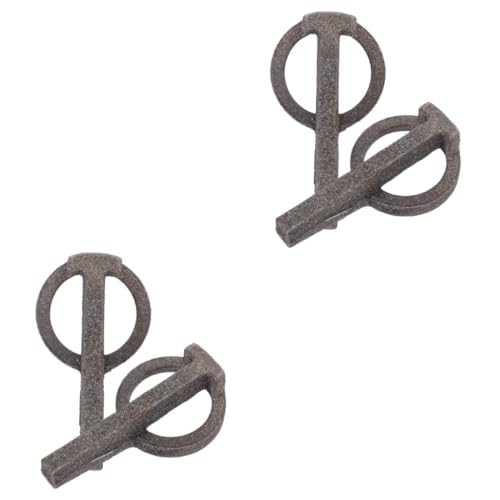 DIYEAH 4 Stck. Kupplungsstift Teiliges Gerüstzubehör für Sichere Stabile Gerüstverbindungen Einfache Montage und Demontage Zeitsparend Langlebig und Zuverlässig für Bauprojekte von DIYEAH