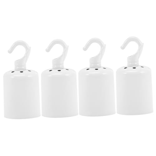 DIYEAH 4 Stck. Lampenfassung Keramik Lampensockel Hitzebeständig mit Gewindekopf und Belüftungslöchern für Schlafzimmerlampen und Vielseitige Beleuchtung DIYEAH 4 Stck. Lampenfassung Keramik Lampensockel Hitzebeständig mit Gewindekopf und Belüftungslöchern für Schlafzimmerlampen und Vielseitige Beleuchtung von DIYEAH