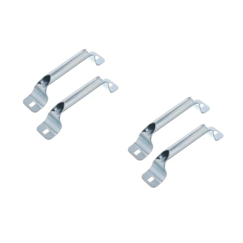 DIYEAH 4 Stck. Robuste Garagentorgriffe mit Rollenfunktion für Einfache Montage und Erhöhte an Holztoren als Ersatzgriff für Außentüren und Scheunentore von DIYEAH