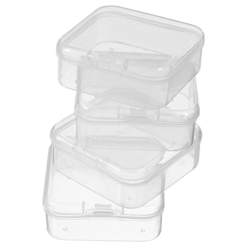 DIYEAH 4 Stück Aufbewahrungsboxen Klare Kunststoffbehälter mit Deckel für Kleine Gegenstände Perlen Münzen und Schmuck DIYEAH 4 Stück Aufbewahrungsboxen Klare Kunststoffbehälter mit Deckel für Kleine Gegenstände Perlen Münzen und Schmuck von DIYEAH