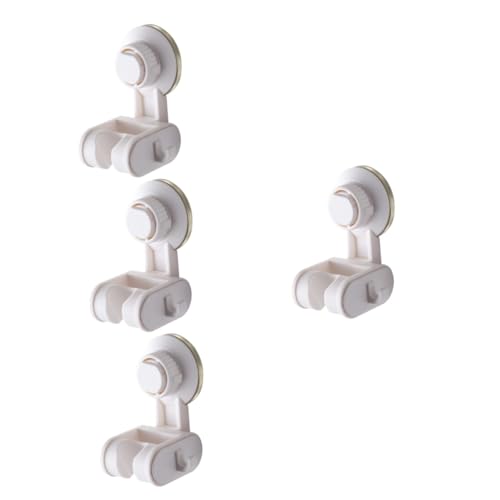 DIYEAH 4 Stück Duschkopfhalterung mit Saugnapf Relocatable Handbrause Halterung Stabiler Duschhalter ohne Bohren Verstellbar Multifunktional mit Haken für Badezimmerzubehör Weiß DIYEAH 4 Stück Duschkopfhalterung mit Saugnapf Relocatable Handbrause Halterung Stabiler Duschhalter ohne Bohren Verstellbar Multifunktional mit Haken für Badezimmerzubehör Weiß von DIYEAH