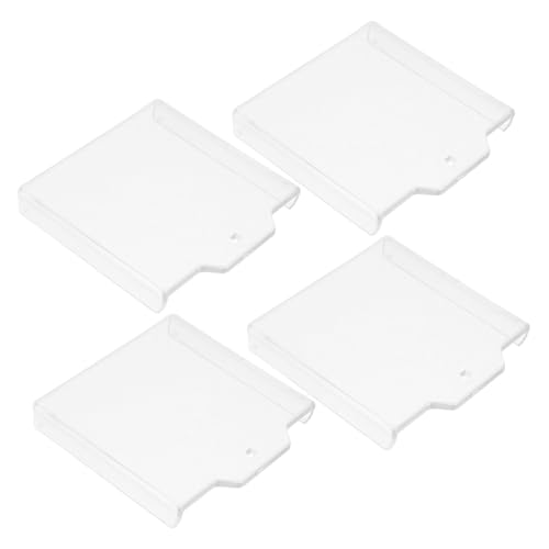 DIYEAH 4 Stück Feuerfeste Transparente Schutzkappe für Schalter Verhindert Versehentliches Aktivieren Schutzabdeckung für Not-aus Powertaster Einfache Montage Geeignet für von DIYEAH