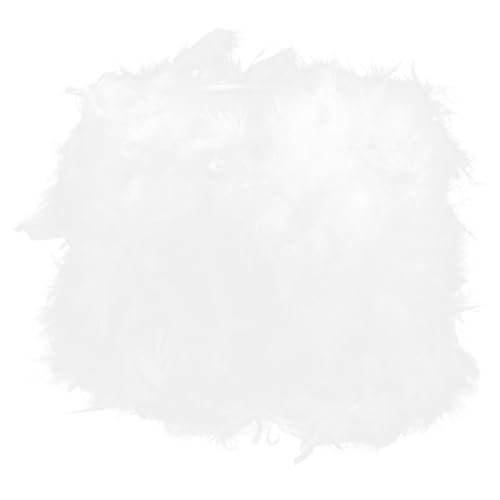 DIYEAH 4 Stück Fluffy Lampenschirm Tischlampe Ersatz Lampenschirme aus Stoff Weicher Feder-lampenschirm für Schlafzimmer und Wohnzimmer Lichtdiffusor für Gemütliche Atmosphäre von DIYEAH