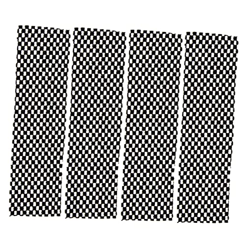 DIYEAH 4 Stück Guqin Anti-Rutsch-Matte Griff Pads Boden Guzheng-Pad Guzheng-Fußmatten Guzheng Anti-Rutsch-Pad Fußmatten für Möbel Guqin-Matten Guzheng-Matten weicher Kunststoff Schwarz von DIYEAH