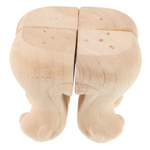 DIYEAH 4 Stück Holz Möbelfüße Kleine Dekorative Möbelbeine für Sofa Schrank und Robust und Elegant Installieren Schützend für Böden und Möbel DIYEAH 4 Stück Holz Möbelfüße Kleine Dekorative Möbelbeine für Sofa Schrank und Robust und Elegant Installieren Schützend für Böden und Möbel von DIYEAH