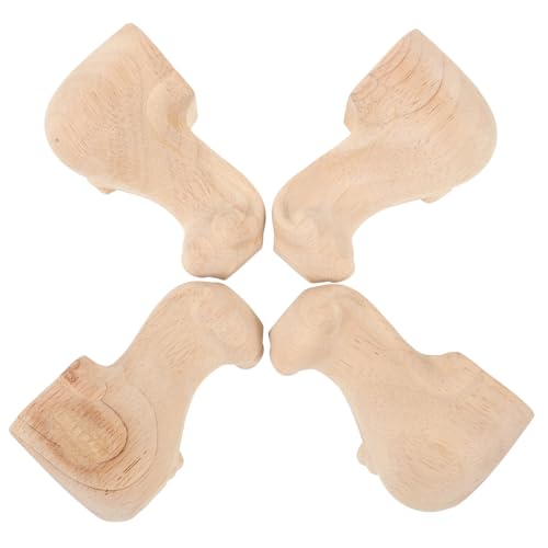 DIYEAH 4 Stück Holz Sofafüße Europäischer Robuste Möbelbeine Massivem Holz für Sofa Tv Schrank Kommode Langlebig und Stabil Schützend DIYEAH 4 Stück Holz Sofafüße Europäischer Robuste Möbelbeine Massivem Holz für Sofa Tv Schrank Kommode Langlebig und Stabil Schützend von DIYEAH