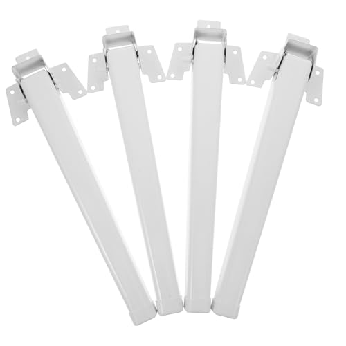 DIYEAH 4 Stück Klappbare Tischbeine Robustem Höhenverstellbar Installieren für Schreibtische Sofas Wohnräume und DIY Projekte Höhe Langlebig und Stabil von DIYEAH