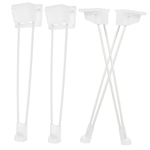 DIYEAH 4 Stück Klapptisch Stativ Möbel Nivellierfüße Ständer Verstellbare Beine Couchtisch Schreibtisch Haarnadel Tischbeine Langer Ersatzfuß Schreibtisch Tisch Kleiner Tisch von DIYEAH