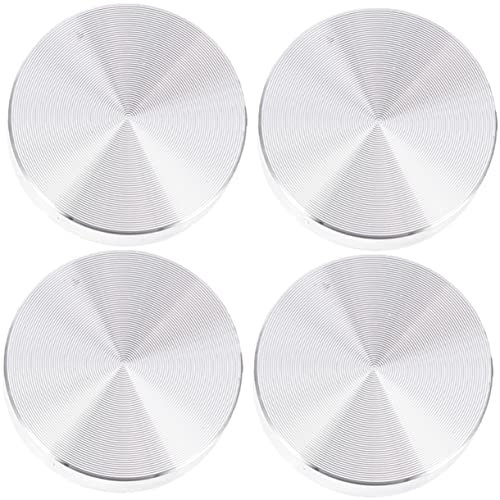 DIYEAH 4 Stück Kuchen aus Aluminium Kreis Polieren Scheiben runden Teetischadapter aus Glas Tischplatte aus Glas Glastischplatte Scheibe Aluminiumlegierung Silver DIYEAH 4 Stück Kuchen aus Aluminium Kreis Polieren Scheiben runden Teetischadapter aus Glas Tischplatte aus Glas Glastischplatte Scheibe Aluminiumlegierung Silver von DIYEAH