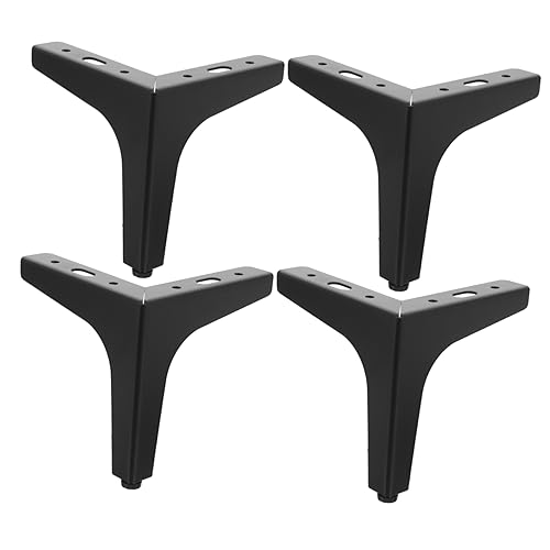 DIYEAH 4 Stück Metallmöbel Füße Stabiler Dreieckiger Möbelstützfuß für Sofa Bett und Schrank Mattem Schwarz zur Erhöhung Möbelhöhe Schutz des Fußbodens DIYEAH 4 Stück Metallmöbel Füße Stabiler Dreieckiger Möbelstützfuß für Sofa Bett und Schrank Mattem Schwarz zur Erhöhung Möbelhöhe Schutz des Fußbodens von DIYEAH