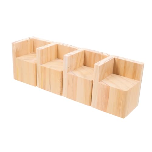 DIYEAH 4 Stück Möbelbeine Erhöhung Massivem Holz Höhenverstellbare und Sofastützen Stabilitätssteigerung für Betten und Möbel Einfache Installation Erhöhung DIYEAH 4 Stück Möbelbeine Erhöhung Massivem Holz Höhenverstellbare und Sofastützen Stabilitätssteigerung für Betten und Möbel Einfache Installation Erhöhung von DIYEAH