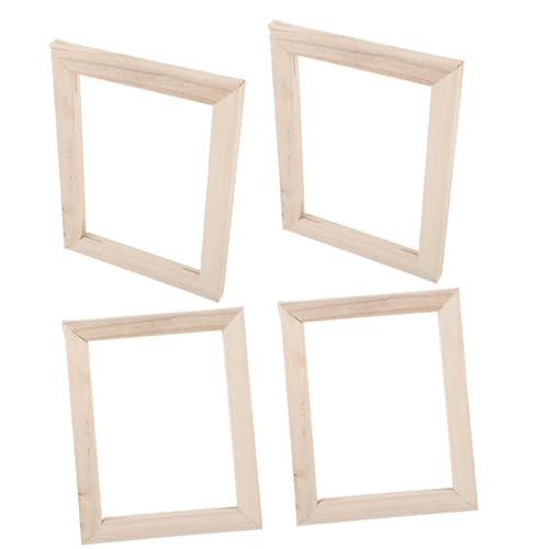 DIYEAH 4 Stück Ölmalerei Rahmen aus Langlebigem Massivholz Stabile Leichte Holzleisten für Leinwand und Tragbare Malrahmen für Öl Aquarellmalerei DIY Kunstbedarf DIYEAH 4 Stück Ölmalerei Rahmen aus Langlebigem Massivholz Stabile Leichte Holzleisten für Leinwand und Tragbare Malrahmen für Öl Aquarellmalerei DIY Kunstbedarf von DIYEAH