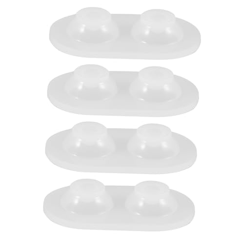 DIYEAH 4 Stück Puppenaugenform Bausatz groß Epoxidharzformen Silikon Formen aus Epoxidharz Augapfelformen Form aus Epoxidharz Puppe Augapfel Silikonform Kieselgel von DIYEAH
