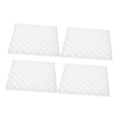 DIYEAH 4 Stück Schwammmatte Modellierschaum Tablett Ofen Backton Kinderwagenschwämme Plastilina Modelliermasse Haustier Badeschwamm Kuchendekorationsmatte Fondant Texturmatte von DIYEAH