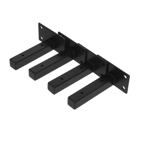DIYEAH 4 Stück Schwarze Metall-wandhalterungen Schwerlast Regalträger für Holzregale Robuste Industriehalterungen für Bücher Küchen Werkstatteinrichtung Vielseitige Wandstützen DIYEAH 4 Stück Schwarze Metall-wandhalterungen Schwerlast Regalträger für Holzregale Robuste Industriehalterungen für Bücher Küchen Werkstatteinrichtung Vielseitige Wandstützen von DIYEAH