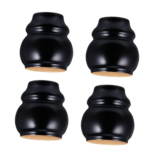 DIYEAH 4 Stück Sofa Füße Holzschrankbeine Ersatz Zubehör Sofa -Beine Couch Beine Tischbeine Für Den Außenbereich Couchtischbeine Möbelbeine Klein Mit Kaffee DIY Tischbeine Schwarz Hölzern von DIYEAH