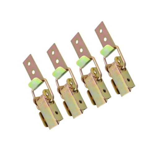DIYEAH 4 Stück Teiliges Boxverschluss Antikfarbe Langlebiger Kastenriegel für Schmuckkästen Koffer und Truhen Praktischer Schnappverschluss für Diy Lederhandtaschen und Reparaturen von DIYEAH