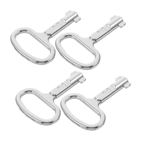 DIYEAH 4 Stück Teiliges Heizkörper ventilschlüssel Metall Vielseitiger Entlüftungsschlüssel für Alte Heizkörper Langlebig Kompakt Benutzerfreundlich für Wasser Gas Elektro DIYEAH 4 Stück Teiliges Heizkörper ventilschlüssel Metall Vielseitiger Entlüftungsschlüssel für Alte Heizkörper Langlebig Kompakt Benutzerfreundlich für Wasser Gas Elektro von DIYEAH