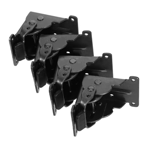 DIYEAH 4 Stück Teiliges Klappscharnier für Möbel Selbstverriegelndes Metall klappscharniere Faltwinkel Robuste Tischbeinhalterung Geeignet für Klapptisch Stuhl Schrank Werkbank DIYEAH 4 Stück Teiliges Klappscharnier für Möbel Selbstverriegelndes Metall klappscharniere Faltwinkel Robuste Tischbeinhalterung Geeignet für Klapptisch Stuhl Schrank Werkbank von DIYEAH