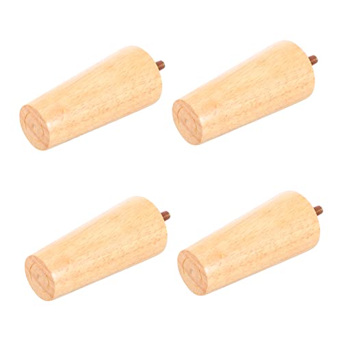 DIYEAH 4stücke Möbelbeine Konische Form Tischbeine Holzbeine Für Möbel Stühle Tische Sofa Schrank von DIYEAH