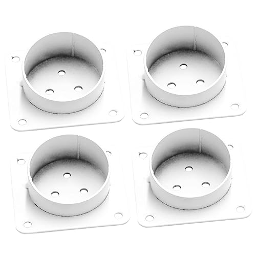 DIYEAH 4 Stück Tischbeinstützen Montageplatten für Möbelbeine Installieren Geeignet für Tisch Stuhl Sofa und DIYEAH 4 Stück Tischbeinstützen Montageplatten für Möbelbeine Installieren Geeignet für Tisch Stuhl Sofa und von DIYEAH
