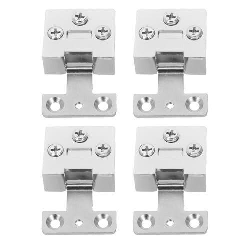 DIYEAH 4 Stück Türscharniere ohne Bohren für Sicherheitsglas Robuste Klammern für Weinregale Vitrinen und Schränke Einfache Installation und Langlebige DIYEAH 4 Stück Türscharniere ohne Bohren für Sicherheitsglas Robuste Klammern für Weinregale Vitrinen und Schränke Einfache Installation und Langlebige von DIYEAH