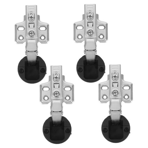 DIYEAH 4 Stück Verdeckte Küchenmöbel Hardware für Glastüren Leise Dämpfung mit Schrauben für Schränke und Vitrinen DIYEAH 4 Stück Verdeckte Küchenmöbel Hardware für Glastüren Leise Dämpfung mit Schrauben für Schränke und Vitrinen von DIYEAH