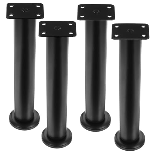 DIYEAH 4 Stück Verstellbare Möbelbeine aus Kaltgewalztem Stahl Belastbare Tisch Stuhlbeine mit Glatter Oberfläche Einfache Montage Moderne Schlichte Optik für Bettgestelle und Sofas DIYEAH 4 Stück Verstellbare Möbelbeine aus Kaltgewalztem Stahl Belastbare Tisch Stuhlbeine mit Glatter Oberfläche Einfache Montage Moderne Schlichte Optik für Bettgestelle und Sofas von DIYEAH