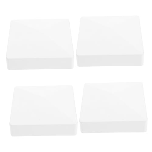 DIYEAH 4 Stück Vinyl Zaunpfostenkappen Wetterfeste PVC Pfostenkappen mit Pyramidenspitze Robuste Abdeckungen für Zaun Deck und Docks Schützt vor Schmutz und Witterung DIYEAH 4 Stück Vinyl Zaunpfostenkappen Wetterfeste PVC Pfostenkappen mit Pyramidenspitze Robuste Abdeckungen für Zaun Deck und Docks Schützt vor Schmutz und Witterung von DIYEAH