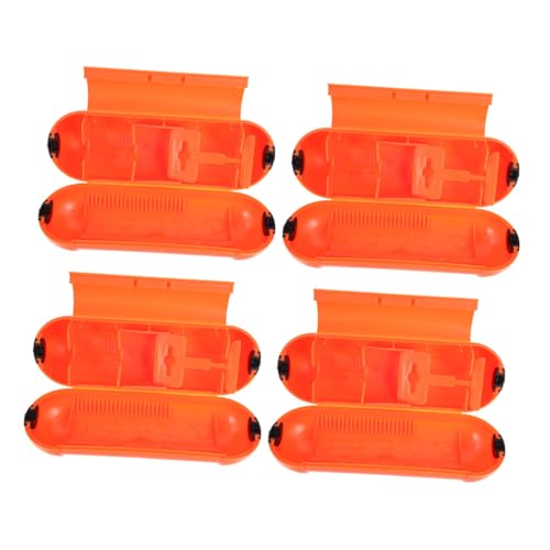 DIYEAH 4 Stück Wetterfeste Verlängerungskabel verbindungsbox mit Dichtem Kunststoffgehäuse Sichere Abdichtung Geeignet für Außenbereich und Schutz vor Regen Schnee Zufällige Farbe von DIYEAH