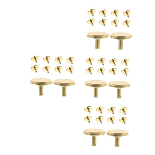 DIYEAH 40 Stck. Teiliges Kupfer Sekundenzeiger-abdeckkappen für Quarz-uhrwerke Robustes Zubehör für Uhr Reparatur Einsetzbar Einfache Montage Langlebig und Stilvoll von DIYEAH