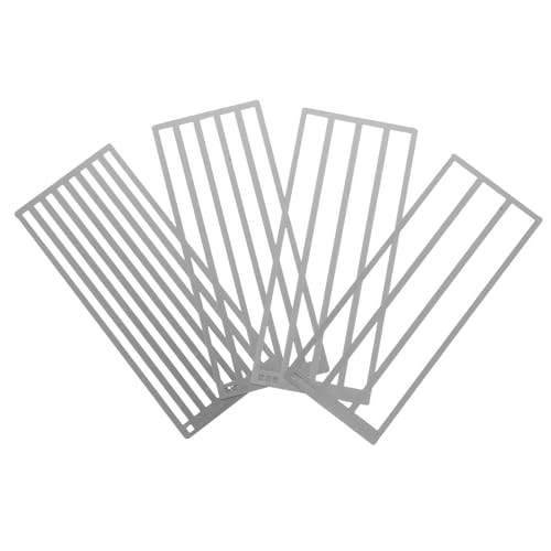 DIYEAH 4er-Set Diamantmalerei-Lineal: Präziser Bohrdrall-Messer aus Edelstahl für DIY - Strasspunkt-Ausrichtungswerkzeug für gerade Linien DIYEAH 4er-Set Diamantmalerei-Lineal: Präziser Bohrdrall-Messer aus Edelstahl für DIY - Strasspunkt-Ausrichtungswerkzeug für gerade Linien von DIYEAH