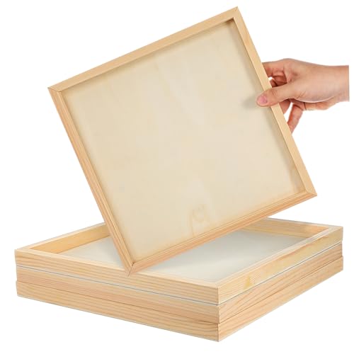 DIYEAH 4stücke Holzbilderrahmen Bausatz Unfertige Holzrahmen Zum Bemalen Und Basteln DIY Fotorahmen Für Wohnzimmer Und Büro Dekoration Tischbilderrahmen-ständer DIYEAH 4stücke Holzbilderrahmen Bausatz Unfertige Holzrahmen Zum Bemalen Und Basteln DIY Fotorahmen Für Wohnzimmer Und Büro Dekoration Tischbilderrahmen-ständer von DIYEAH